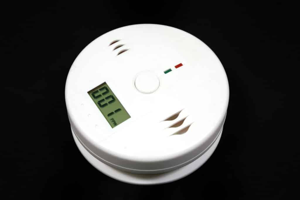 Smoke and carbon monoxide detector.