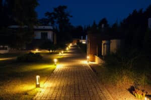 outdoor security lighting