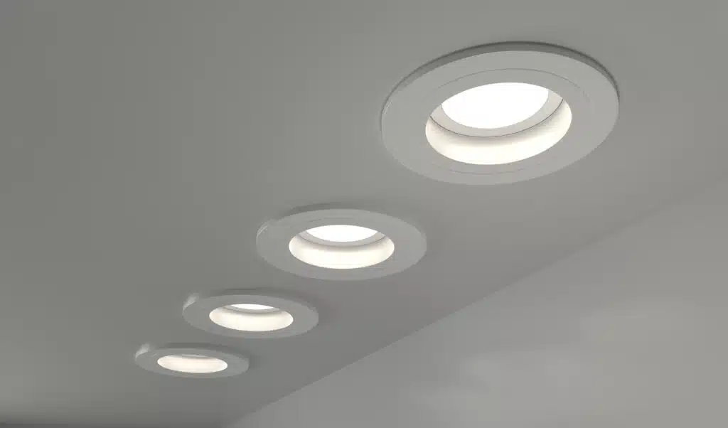 LED Lighting on the Ceiling.
