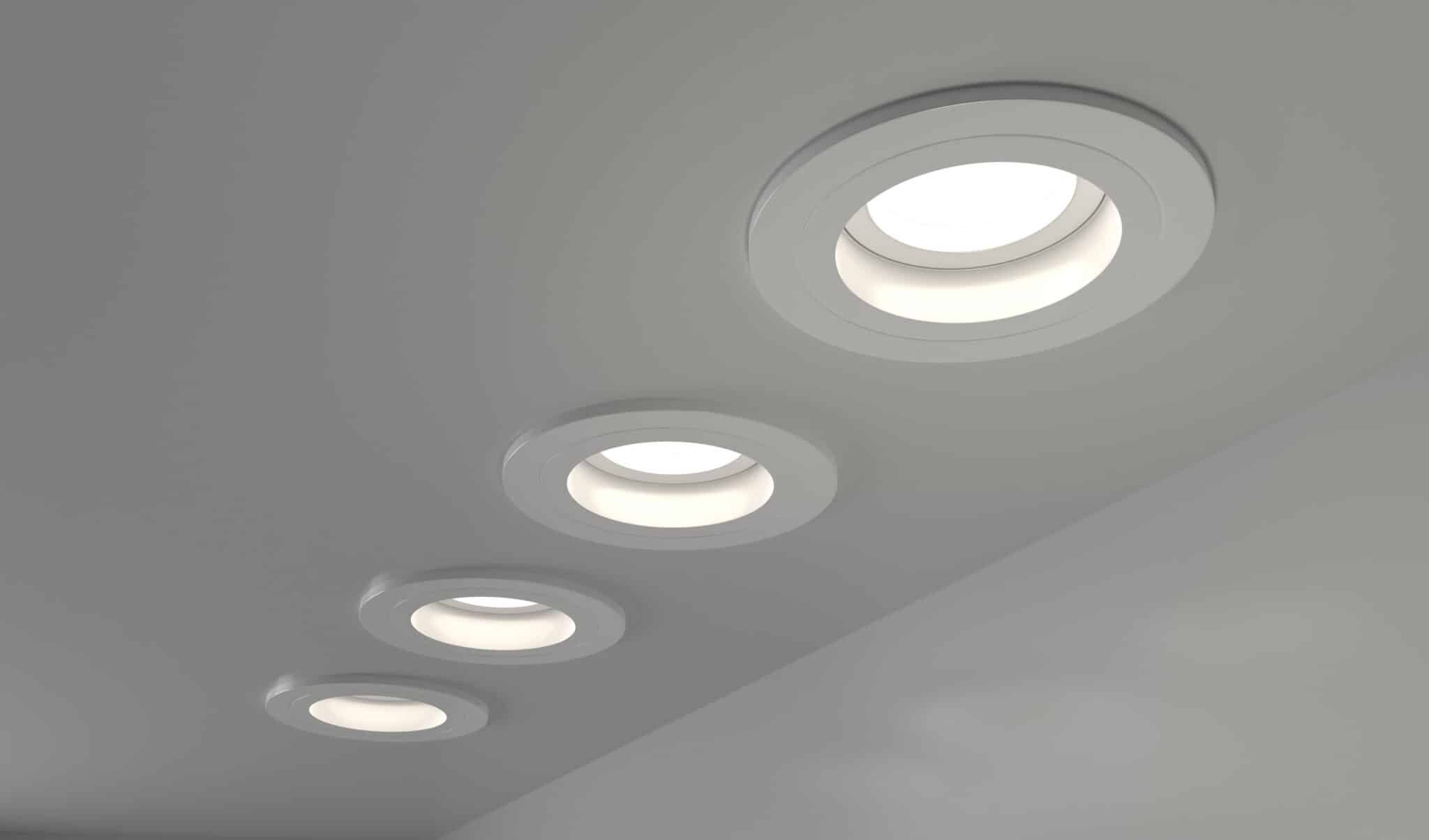 LED Lighting on the Ceiling.
