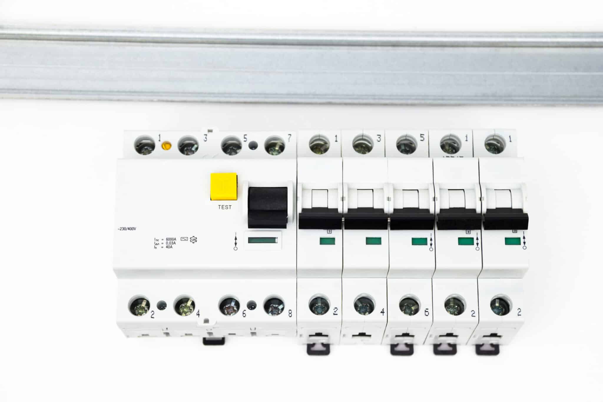 Electrical Safety Switches, Residual-Current Devices, Circuit breaker.