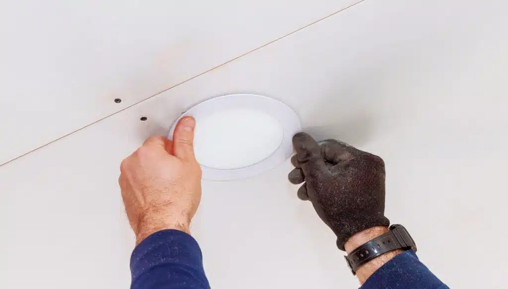 Recessed Lighting Installation.