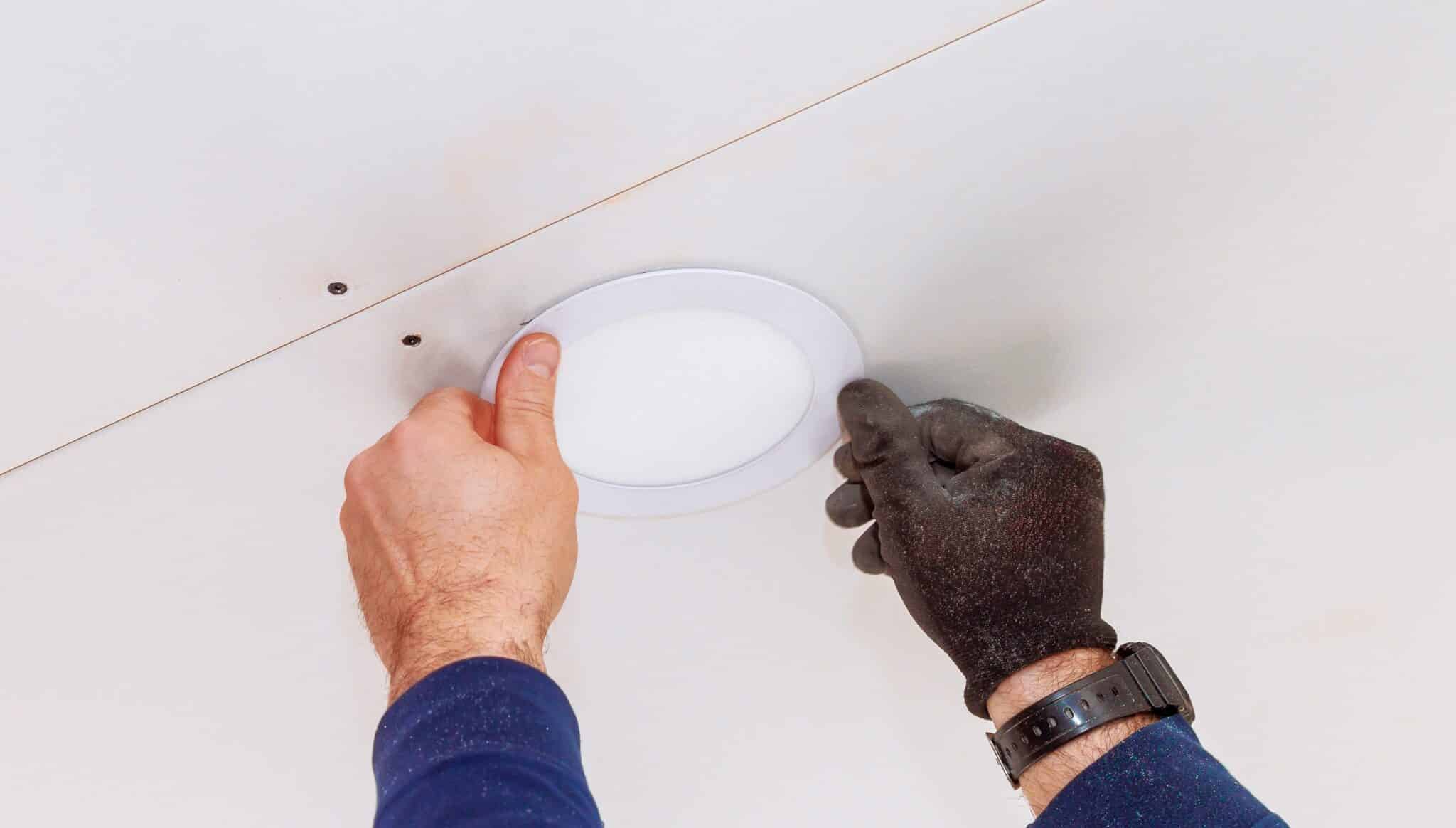 Recessed Lighting Installation.